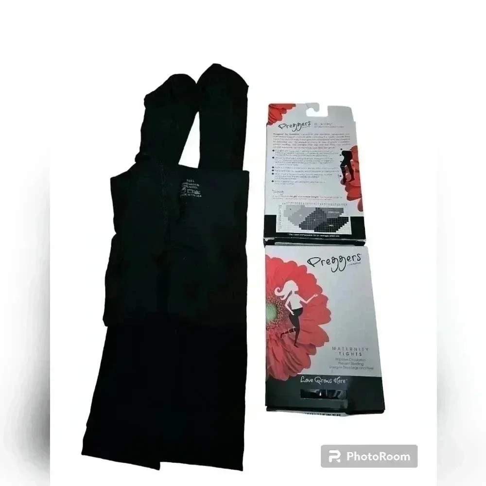 Preggers Maternity Tights Size M NWT